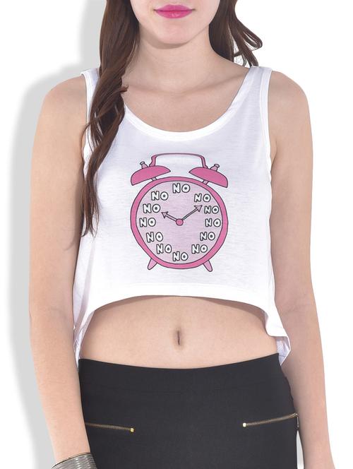 white printed high low top - 9626376 - Very Small Image - 1