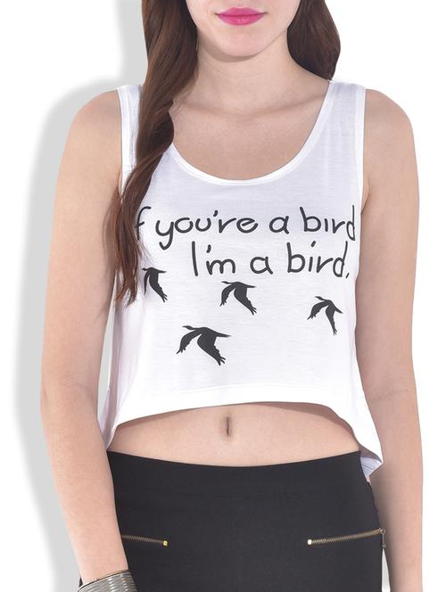 white printed high low top - 9626378 - Very Small Image - 1