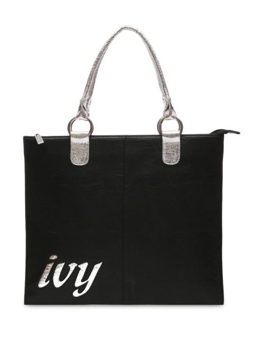 black faux leather handbag - 9635239 - Very Small Image - 1