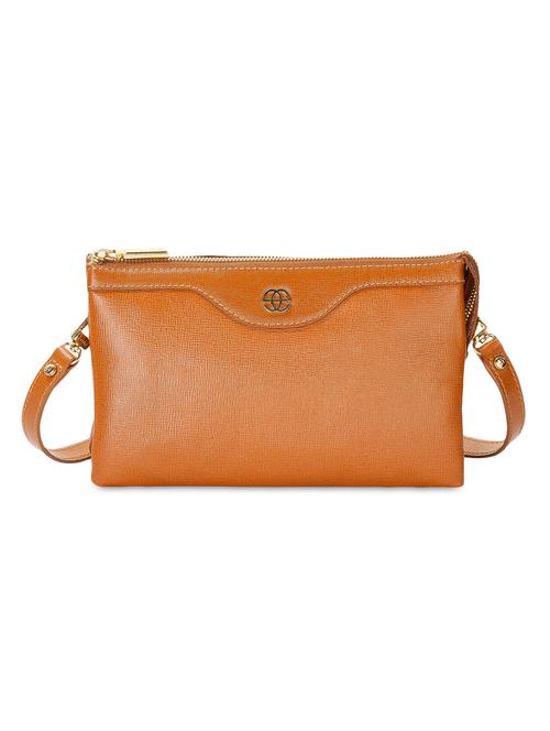 tan leather sling bag - 9643794 - Very Small Image - 1