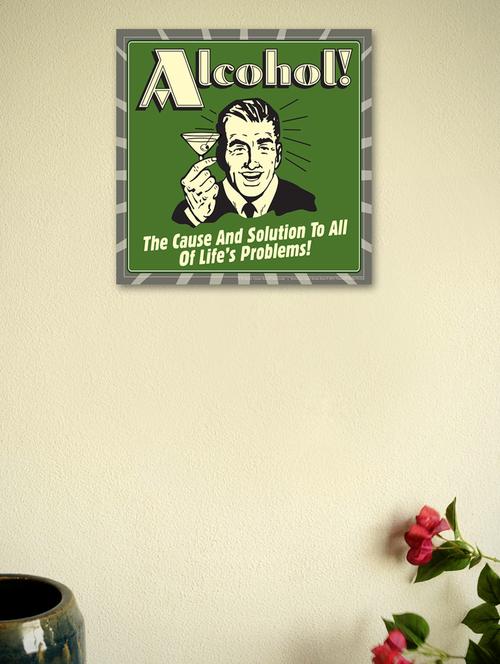 alcohol the cause and ..- wall poster - 964783 - Very Small Image - 1