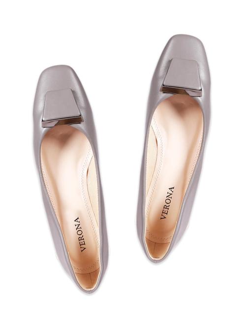 grey embellished faux leather pumps - 9657760 - Very Small Image - 1