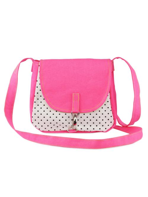 polka print white and pink bag - 966071 - Very Small Image - 1