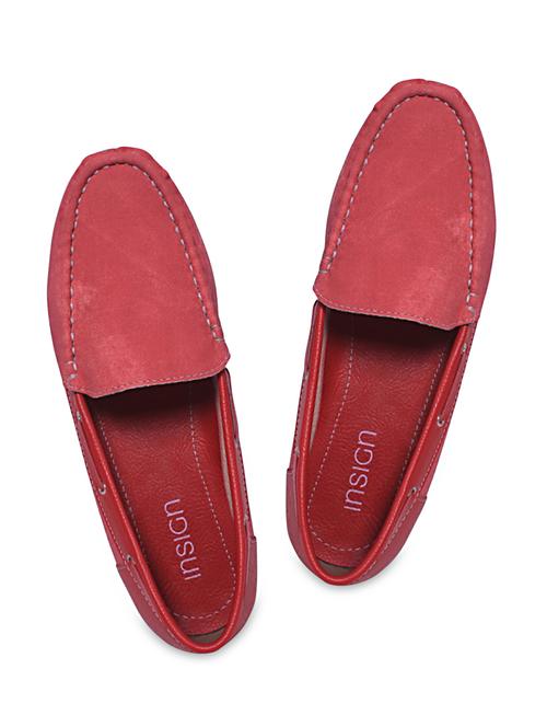 red faux leather sandal - 9660901 - Very Small Image - 1