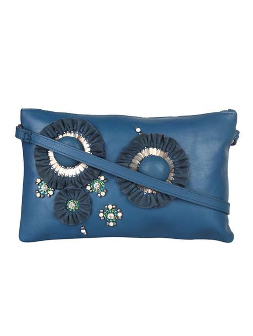 beige leather handbag - 9682732 - Very Small Image - 1