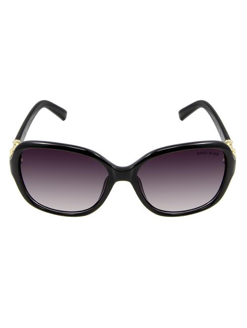 black oversized sunglasses with grey lens - 9688046 - Very Small Image - 1