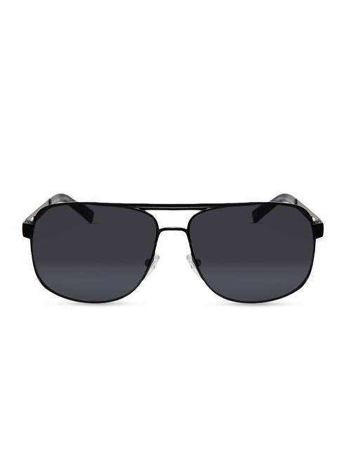 black metallic square shaped sunglasses - 9696455 - Very Small Image - 1