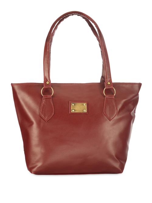 solid maroon handbag  - 969918 - Very Small Image - 1