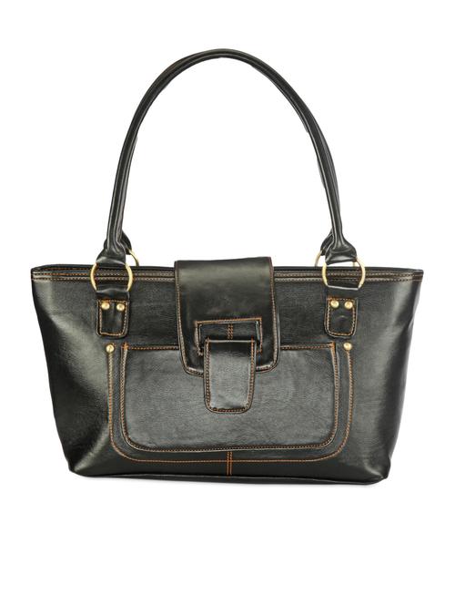 plain solid black  handbag  - 969942 - Very Small Image - 1