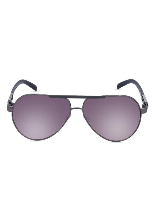 brown aviator uv protected sunglasses - 970082 - Very Small Image - 1