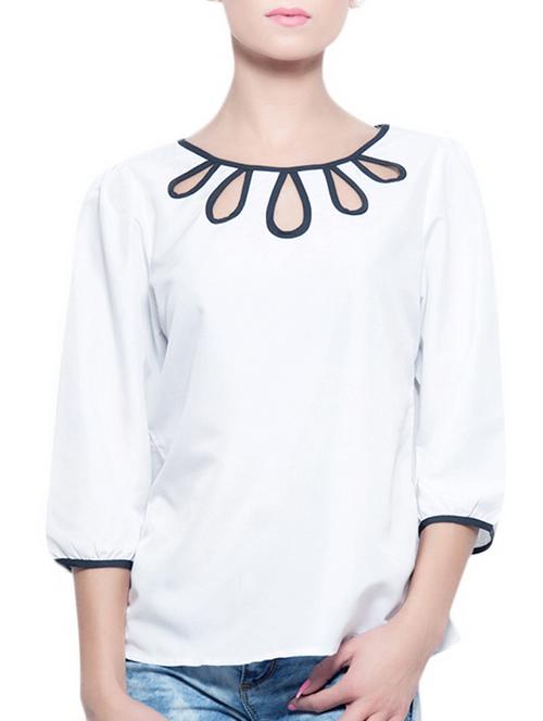 contrast piped cut out top - 970320 - Very Small Image - 1
