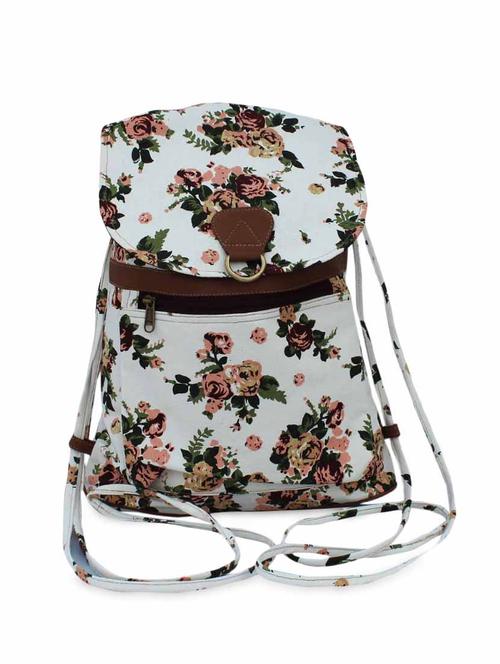 multicolor canvas backpack - 9704771 - Very Small Image - 1