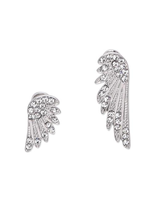 angel feather stud earrings - 9710112 - Very Small Image - 1