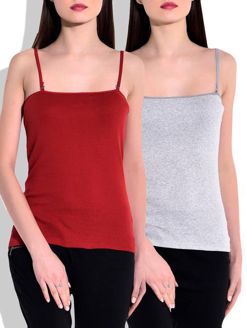 set of 2 detachable strap camisole - 9721816 - Very Small Image - 1