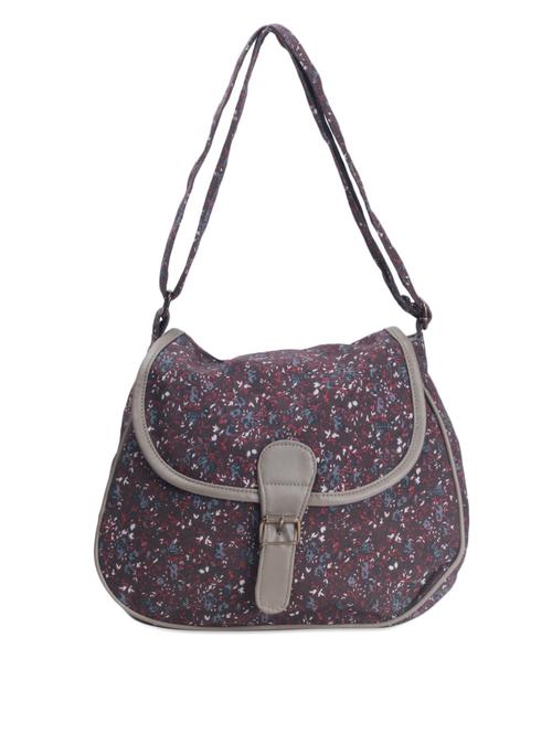 printed cotton everyday sling bag - 972272 - Very Small Image - 1