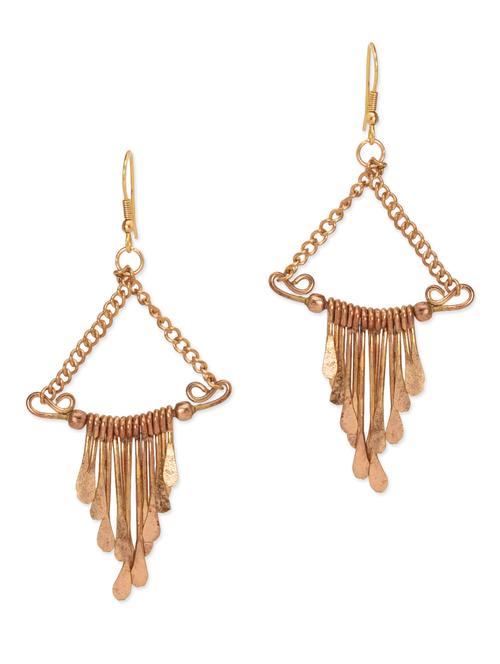 antique gold earrings - 9735156 - Very Small Image - 1