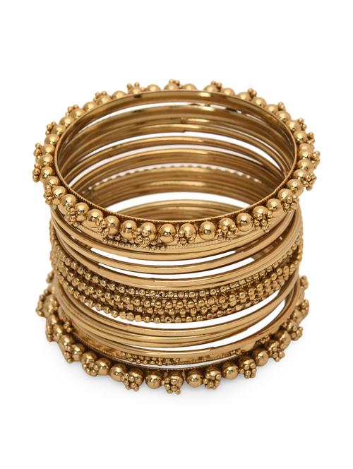 antique gold bangle set - 9735169 - Very Small Image - 1