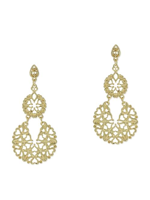 gold metal alloy earring - 9737988 - Very Small Image - 1