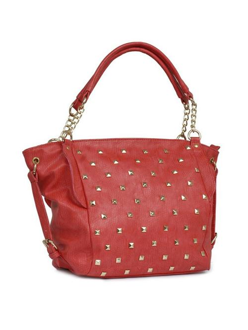 red studded handbag - 9738222 - Very Small Image - 1