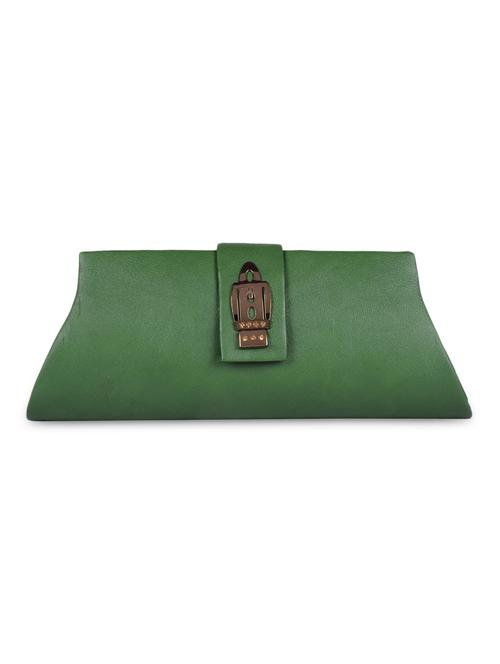 green pu clutch - 9750865 - Very Small Image - 1