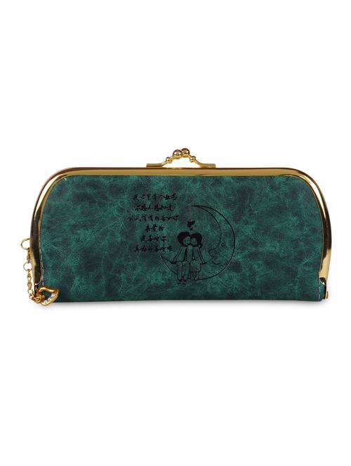 green pu clutch - 9750883 - Very Small Image - 1