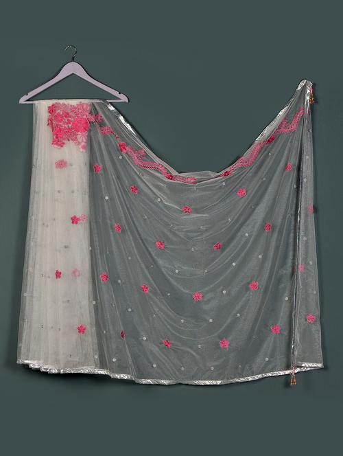 white net designer party wear saree - 975564 - Very Small Image - 1