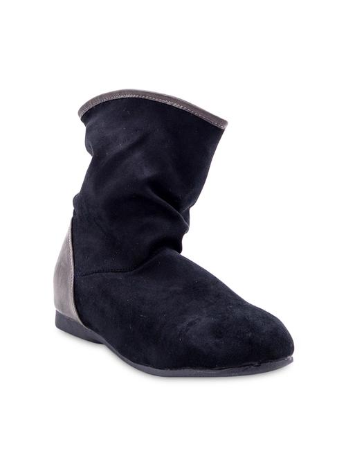 black suede calf boots - 9756300 - Very Small Image - 1