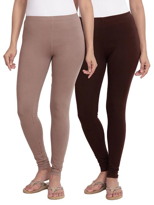 set of 2 cotton blend capri - 9759215 - Very Small Image - 1