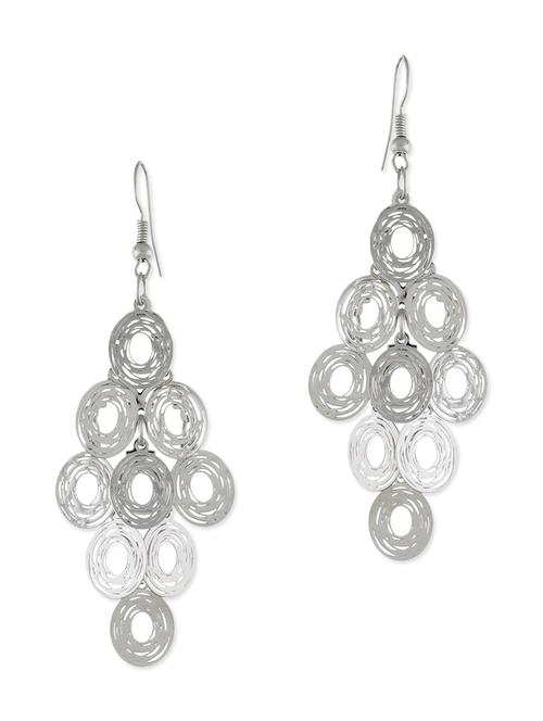 silver alloy earring. - 9762370 - Very Small Image - 1