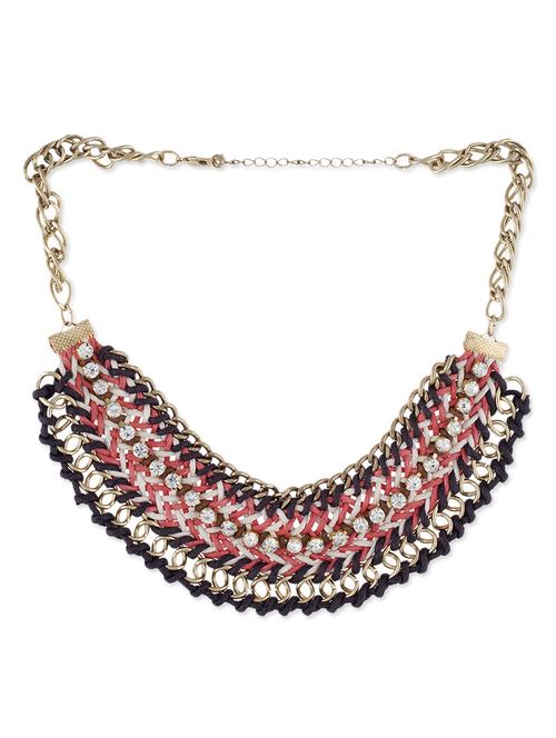 multi colour Alloy Necklaces - 9762396 - Very Small Image - 1