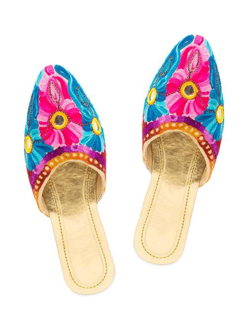 multi colour Fabric  Mojaris - 9764122 - Very Small Image - 1