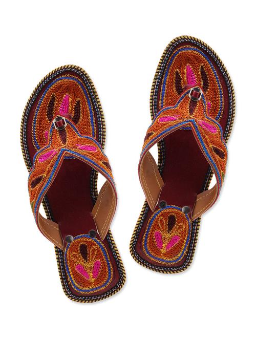 multi colour Fabric  Mojaris - 9764217 - Very Small Image - 1