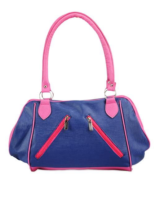 blue leatherette handbag - 976756 - Very Small Image - 1