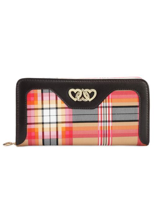 multi checkered printed wallet - 976780 - Very Small Image - 1