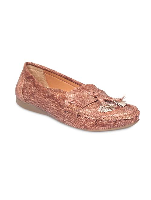 brown faux leather mocassins - 9772328 - Very Small Image - 1