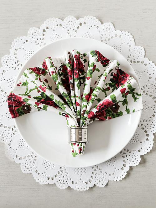 printed dinner napkins set (set of 6) - 978506 - Very Small Image - 1