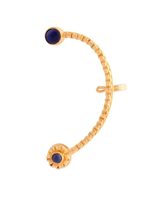 ear cuffs with blue stones - 979092 - Very Small Image - 1