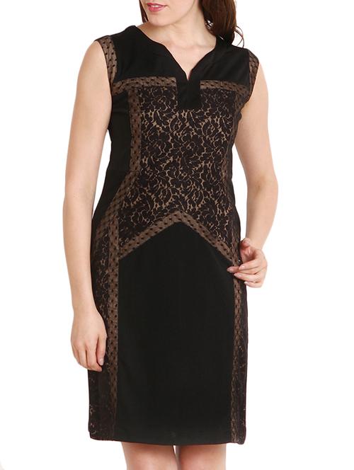 black  a-line dress - 9792112 - Very Small Image - 1