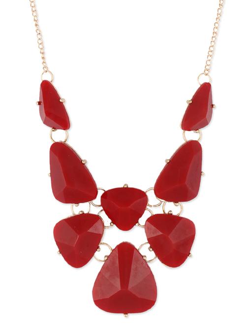 red 3d effect geometric neckpiece - 979360 - Very Small Image - 1
