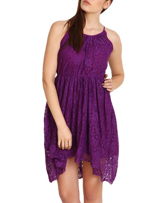 purple net dress - 9794885 - Very Small Image - 1