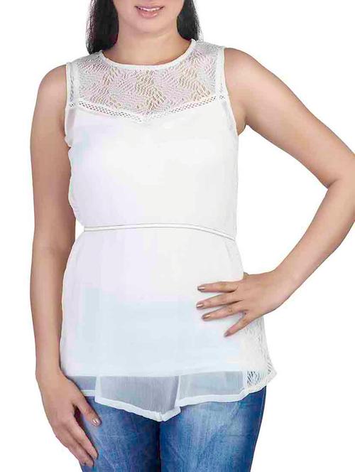 white   nylon top - 9794987 - Very Small Image - 1