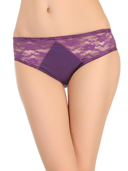 purple lace panty - 9809958 - Very Small Image - 1