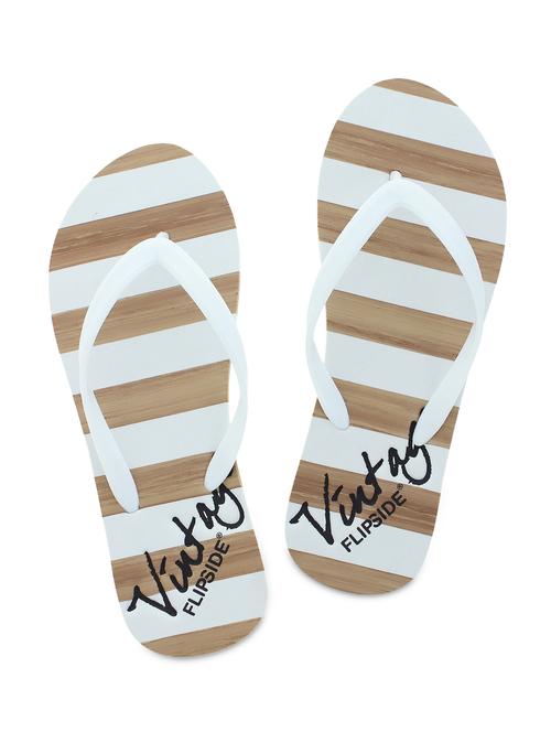 white rubber flip flop - 9812384 - Very Small Image - 1