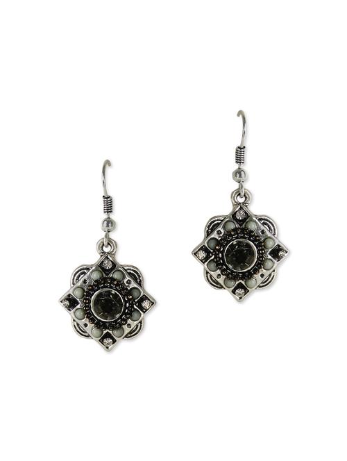silver metal earring - 9813349 - Very Small Image - 1