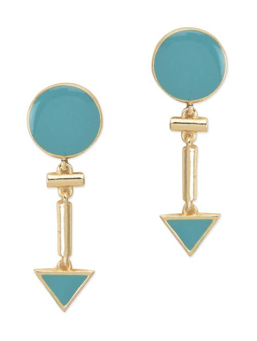 teal cheering decadic earring - 9814300 - Very Small Image - 1