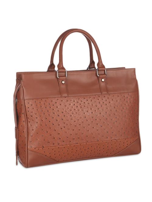 tan leatherette hand  bag - 9816989 - Very Small Image - 1