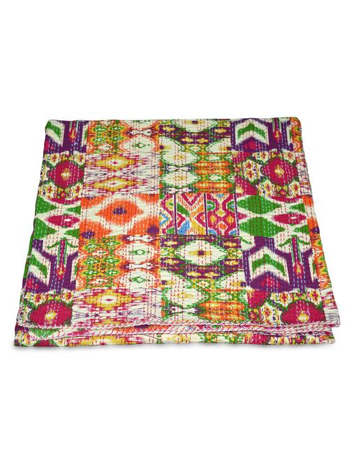 multicolored cotton quilt - 9820617 - Very Small Image - 1