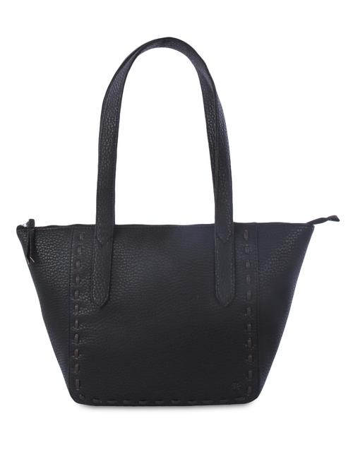 black leatherette handbag - 9822877 - Very Small Image - 1