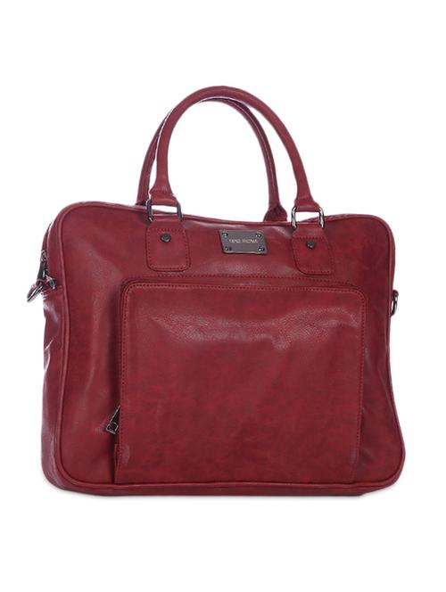 destress leatherette laptop  bag - 9827651 - Very Small Image - 1