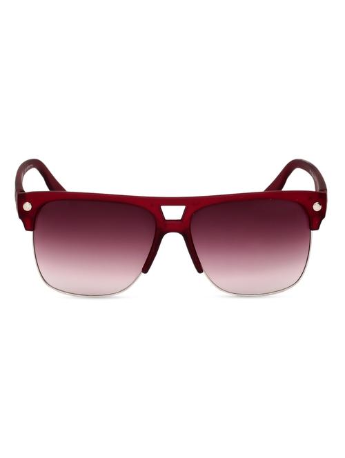 stylish wayfarer sunglasses with maroon frame - 983715 - Very Small Image - 1